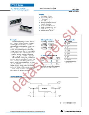 PT6344C datasheet  